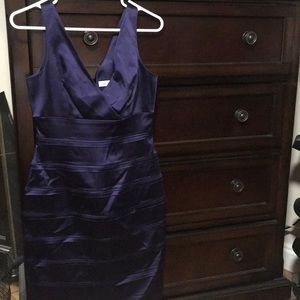 Calvin Klein royal Purple dress